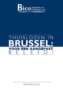 Memorandum 2014 - Thuislozen in Brussel: Voor een aangepast beleid!